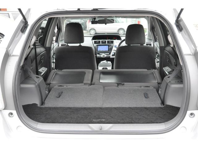 プリウスアルファ G 7人乗り 前後ドラレコ クルーズコントロール 3眼LEDヘッドライト(純正) メモリーナビ/フルセグTV/Bluetooth/CD/DVD/バックカメラ/ETC ウインカーミラー(電格式)(66枚目)