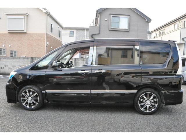 セレナ ライダー 1オーナー 両側パワスラ 8人乗り メモリーナビ/フルセグTV/バックカメラ/DVD/CD/ETC クルーズコントロール 社外17AW(2024年製ラジアルT)HIDヘッドライト/フォグライト(18枚目)