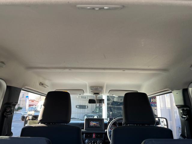 ジムニー ＸＬ　３インチリフトアップ　ハイパーチャンバー　柿本改マフラー　ヘリテージ前後バンパー　ディスプレイオーディオ　ＥＴＣ（12枚目）