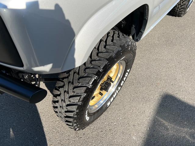 ジムニー ＸＬ　３インチリフトアップ　ハイパーチャンバー　柿本改マフラー　ヘリテージ前後バンパー　ディスプレイオーディオ　ＥＴＣ（22枚目）