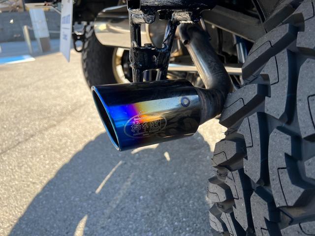 ジムニー ＸＬ　３インチリフトアップ　ハイパーチャンバー　柿本改マフラー　ヘリテージ前後バンパー　ディスプレイオーディオ　ＥＴＣ（32枚目）