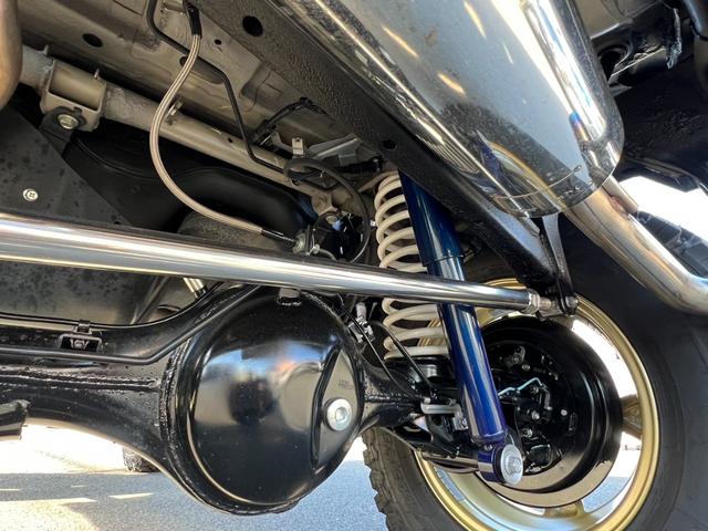 ジムニー ＸＬ　３インチリフトアップ　ハイパーチャンバー　柿本改マフラー　ヘリテージ前後バンパー　ディスプレイオーディオ　ＥＴＣ（34枚目）
