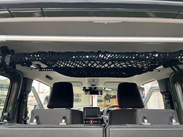 ジムニー ＸＣ　ＡＰＩＯタクティカル前後バンパー＆グリル　ＲＯＡＤＷＩＮ２０ｍｍサスキット　静香御前マフラー　リアラダー　ワイルドボアホイール　純正８インチフルセグナビ　バックカメラ　ドライブレコーダー　ＥＴＣ（45枚目）