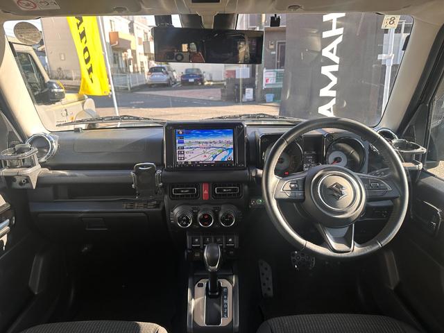 ジムニー ＸＣ　ＡＰＩＯタクティカル前後バンパー＆グリル　ＲＯＡＤＷＩＮ２０ｍｍサスキット　静香御前マフラー　リアラダー　ワイルドボアホイール　純正８インチフルセグナビ　バックカメラ　ドライブレコーダー　ＥＴＣ（46枚目）