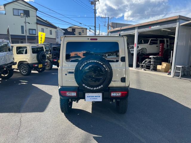 ジムニー ＸＣ　ジャオス４０ｍｍリフトアップ　デルタフォースオーバルホイール　カロッツェリア９インチフルセグナビ　前後ドライブレコーダー　バックカメラ　ＥＴＣ２．０（8枚目）