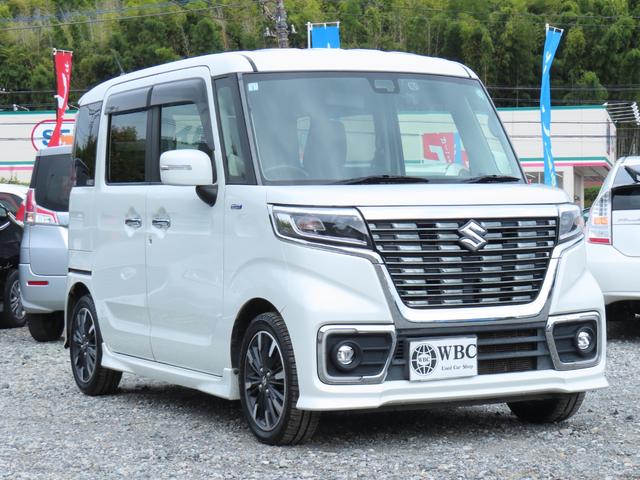 スペーシアカスタム ハイブリッドＸＳ　ナビ　ＴＶ　ドライブレコーダー　Ｂｌｕｅｔｏｏｔｈ　運転席シートヒーター　両側パワースライドドア　デュアルセンサーブレーキサポート　プッシュスタート　純正アルミホイール　インテリキー（24枚目）