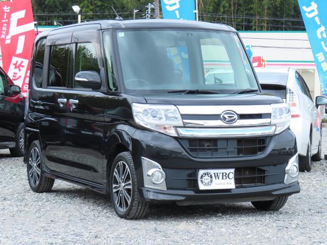 タント カスタムＲＳ　社外ナビ　ＴＶ　バックモニター　ＥＴＣ　両側パワースライドドア　純正アルミホイール　プッシュスタート（24枚目）