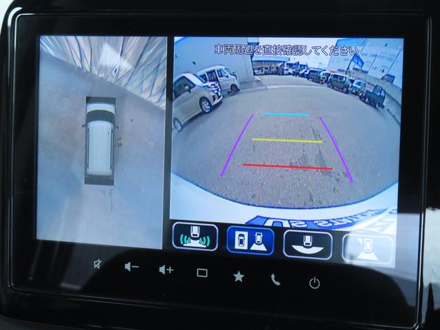 スペーシア ギア　ＨＹＢＲＩＤ　ＸＺターボ　全方位カメラ付きナビ　オートライト　Ｂｌｕｅｔｏｏｔｈ　スライドドア　プッシュスタート　シートヒーター　オートエアコン　禁煙車　スズキセーフティーサポート　ワンオーナー　衝突被害軽減システム　アイドリングストップ（4枚目）