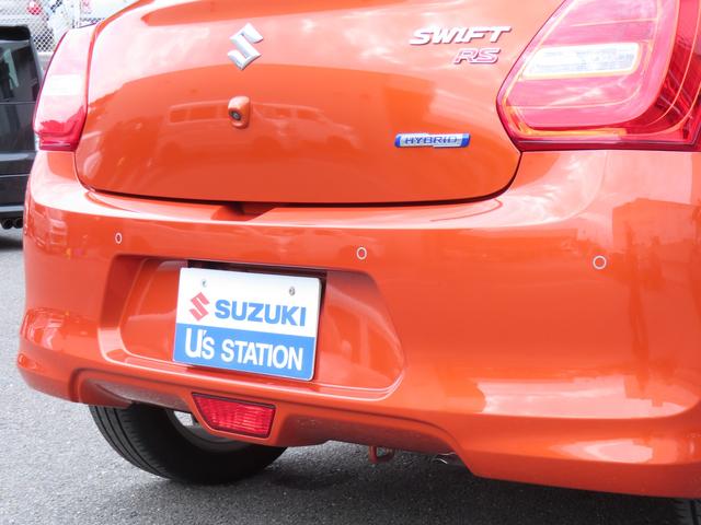 スイフト ＨＹＢＲＩＤ　ＲＳ　２型　全方位カメラ付きナビ　ドライブレコーダー　オートライト　Ｂｌｕｅｔｏｏｔｈ　スライドドア　プッシュスタート　シートヒーター　オートエアコン　ＥＴＣ　禁煙車　スズキセーフティーサポート　ワンオーナー　衝突被害軽減システム（7枚目）