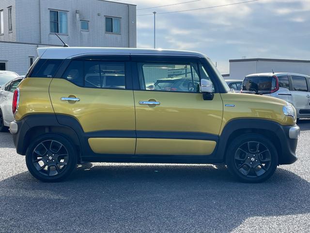 クロスビー ハイブリッドＭＺ　買取車／８インチナビ／全周囲モニター／フルセグ／衝突軽減ブレーキー／レーンキープ／ＬＥＤヘッド／クルーズコントロール／フロントシートヒーター／ＥＴＣ２０／ラッシュイエロー２トーン／Ｂｌｕｅｔｏｏｔｈ（6枚目）