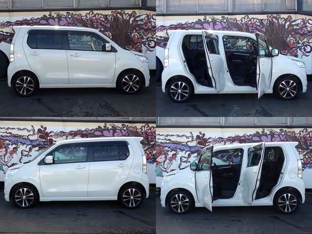 ワゴンＲスティングレー Ｔ　１年間走行無制限保証付き　プッシュスタート　ナビ　フルセグＴＶ　Ｂｌｕｅｔｏｏｔｈ　ＣＤ　ＤＶＤ　ＥＴＣ　ＨＩＤライト　オートライト　パドルシフト　純正１５インチＡＷ　タイミングチェーン　ＩＣターボ（15枚目）