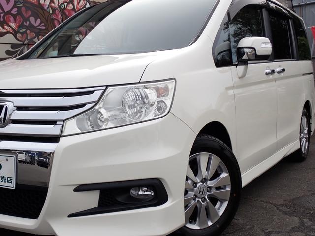 ステップワゴンスパーダ Z HDDナビエディション 1年間走行無制限保証付き スマートキー ナビ フルセグTV CD DVD バックカメラ ETC 両側自動ドア HIDライト オートライト パドルシフト 純正16インチアルミホイール タイミングチェーン(11枚目)