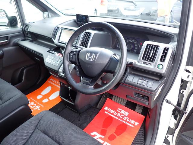 ステップワゴンスパーダ Z HDDナビエディション 1年間走行無制限保証付き スマートキー ナビ フルセグTV CD DVD バックカメラ ETC 両側自動ドア HIDライト オートライト パドルシフト 純正16インチアルミホイール タイミングチェーン(32枚目)