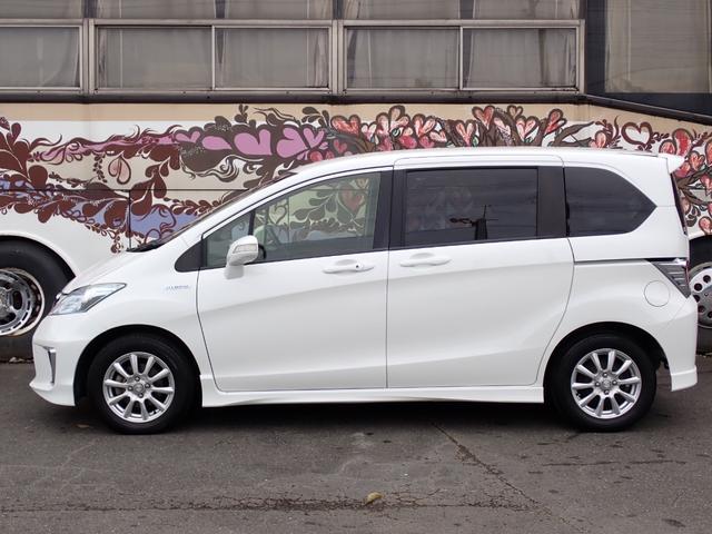 フリードハイブリッド ジャストセレクション 1年間走行無制限保証付き スマートキー ナビ TV Bluetooth CD DVD バックカメラ ETC 前後カメラドライブレコーダー 両側自動ドア クルーズコントロール HIDライト オートライト(30枚目)