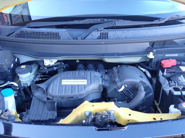 N-ONE プレミアム・Lパッケージ 1年間走行無制限保証 プッシュスタート ナビ TV CD ETC HIDライト オートライト サイドカーテンエアB ドライブレコーダー 純正14インチアルミホイール タイミングチェーン ツートンルーフ(21枚目)