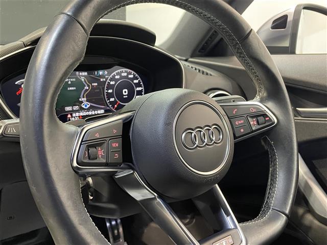 TTSクーペ 2.0TFSI クワトロ 純正ナビ フルセグTV バックカメラ フロントカメラ レザーシート 前席シートヒーター ACC ETC LEDヘッドライト コーナーセンサー(13枚目)