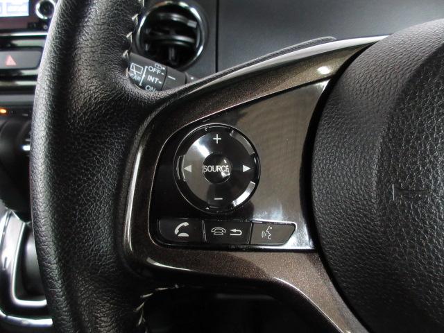 Ｎ－ＢＯＸカスタム Ｇ・Ｌターボホンダセンシング　禁煙／８型プレナビ／前後Ｄレコ／両電扉／電暖席／パドル／半革席／６ＳＲＳ／Ｒカメ／オートリトラミラー／記録簿／ＥＴＣ／ＬＥＤ／１２セグ／ＢＴＡ／ＣＤ／シートバックテーブル／ＯＰグリル＋ＢＫエンブレム（16枚目）