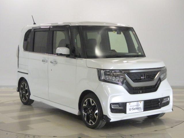 Ｎ－ＢＯＸカスタム Ｇ・Ｌターボホンダセンシング　禁煙／８型プレナビ／前後Ｄレコ／両電扉／電暖席／パドル／半革席／６ＳＲＳ／Ｒカメ／オートリトラミラー／記録簿／ＥＴＣ／ＬＥＤ／１２セグ／ＢＴＡ／ＣＤ／シートバックテーブル／ＯＰグリル＋ＢＫエンブレム（31枚目）