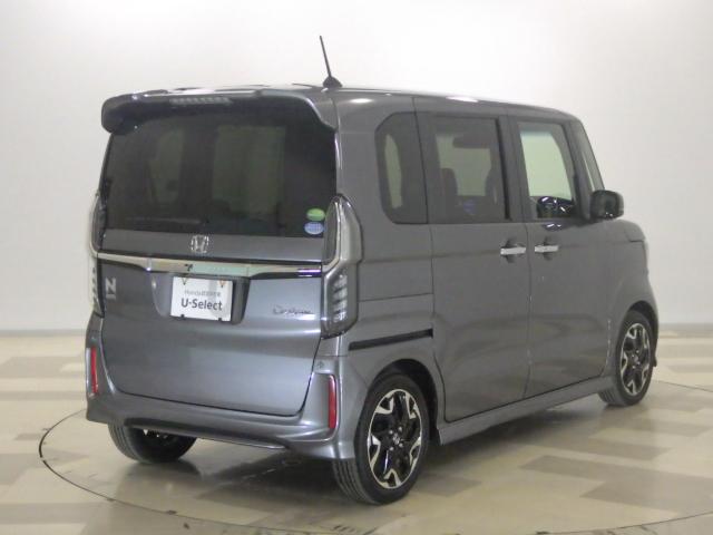 N-BOXカスタム G・Lターボホンダセンシング 禁煙/8型ナビ■タイヤR6年製■前後Dレコ/両電扉/電暖席/半革席/パドル/12セグ/BTA/CD/オートリトラミラー/ETC/逆突防止Rソナー/間欠ワイパ/フォグ/スマキー/プラズマクラスタ付AC(25枚目)