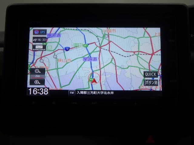 Ｎ－ＢＯＸ Ｇ・Ｌターボホンダセンシング　１オナ・禁煙・純正Ｍナビ・サイドＳＲＳ・前後ドラレコ・シートヒーター・ＬＥＤ・ＥＴＣ・ＵＳＢ・ブル－トゥース　イモビライザー　アイドルストップ　バックビューモニター　ターボエンジン　スマートキー（3枚目）