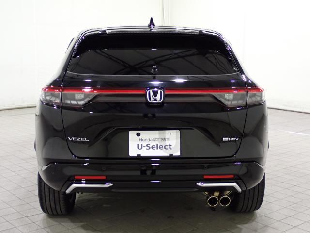 ヴェゼル e:HEVZ 衝突回避支援ブレーキ機能 1オナ スマキ Pトランク フルオートエアコン Dレコ エアバッグ 両席エアバック Rカメ 記録簿付 パワーウィンドウ LEDランプ ソナー クルーズC 禁煙 追従 USB(4枚目)
