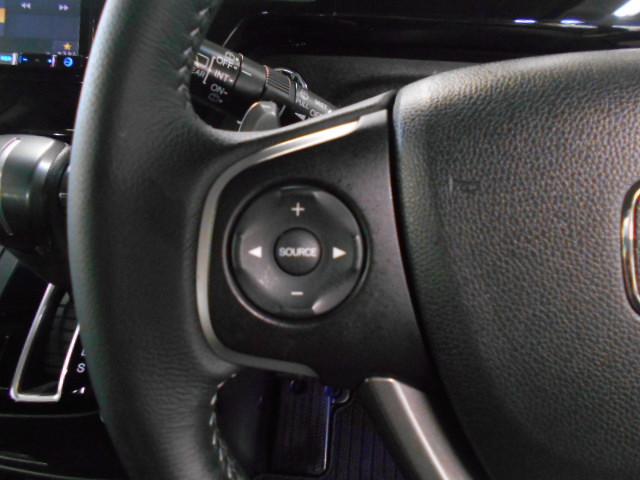 ステップワゴンスパーダ スパーダ・クールスピリット 1オナ・禁煙・社外Mナビ・無限マフラー・社外ドラレコ・サイドSRS・LED・ETC・ブル-トゥース・社外レーダー 両電動スライドドア シートH 追突軽減ブレーキ スマキー Bカメ Wエアコン ナビTV(10枚目)