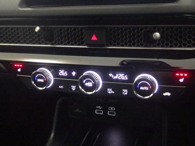 シビック e:HEV いまコレ+・Hセンシング・禁煙・ワンオーナー・ブラインドスポットインフォメーション・フルセグTV・Bluetooth 盗難防止システム クリアランスソナー オートクルーズコントロール 地デジフルセグ(10枚目)