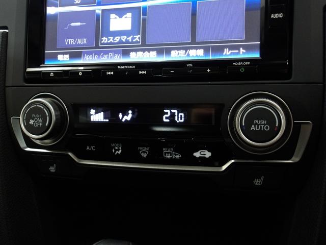 シビック セダンホンダセンシング 禁煙車 パワーシート LEDヘッド 前席シートヒーター スマートキー クルーズコントロール ターボ サイドエアバック ETC ESC ナビTV オートエアコン エアバッグ パワーステアリング ABS(9枚目)