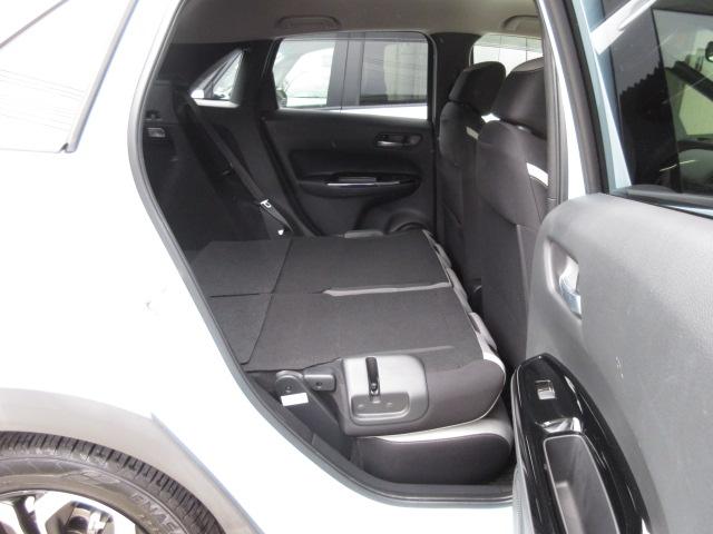 フィット e:HEVクロスター 禁煙車 ハイブリッド クロスター ナビ 前後ドラレコ ETC アルミホイール サーフブルー ホンダセンシング 渋滞追従機能 電動サイドブレーキ LEDヘッドライト 衝突回避システム 1オーナー(28枚目)