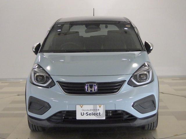 フィット e:HEVクロスター 禁煙車 ハイブリッド クロスター ナビ 前後ドラレコ ETC アルミホイール サーフブルー ホンダセンシング 渋滞追従機能 電動サイドブレーキ LEDヘッドライト 衝突回避システム 1オーナー(31枚目)