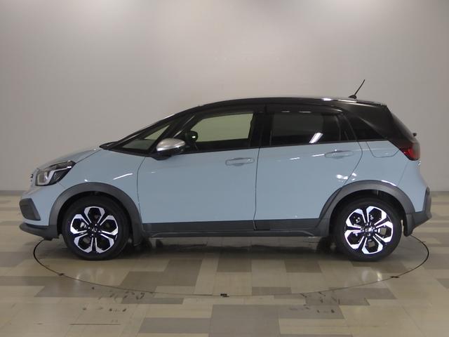 フィット e:HEVクロスター 禁煙車 ハイブリッド クロスター ナビ 前後ドラレコ ETC アルミホイール サーフブルー ホンダセンシング 渋滞追従機能 電動サイドブレーキ LEDヘッドライト 衝突回避システム 1オーナー(32枚目)
