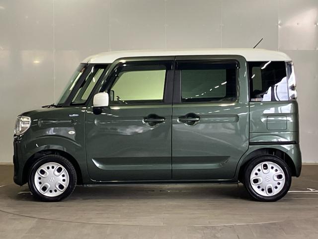 スペーシア ハイブリッドX 禁煙 ケンウッドナビ 両側電動スライドドア 追突被害軽減ブレーキ リアカメラ スマートキー シートヒーター サイドエアバック Bluetooth USB 地デジ CD/DVD レーンキープ ETC(6枚目)