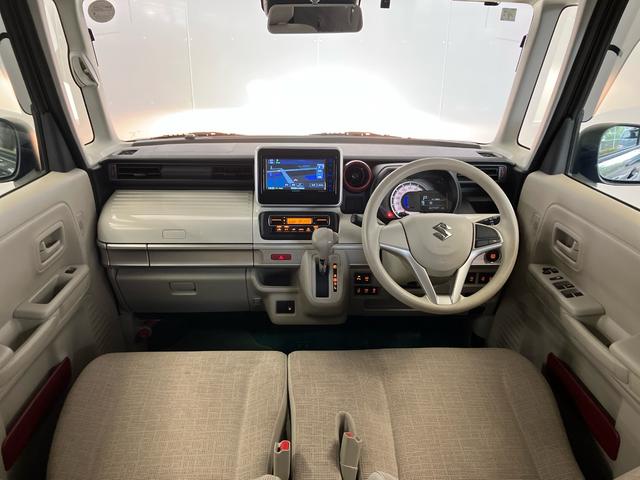 スペーシア ハイブリッドX 禁煙 ケンウッドナビ 両側電動スライドドア 追突被害軽減ブレーキ リアカメラ スマートキー シートヒーター サイドエアバック Bluetooth USB 地デジ CD/DVD レーンキープ ETC(19枚目)