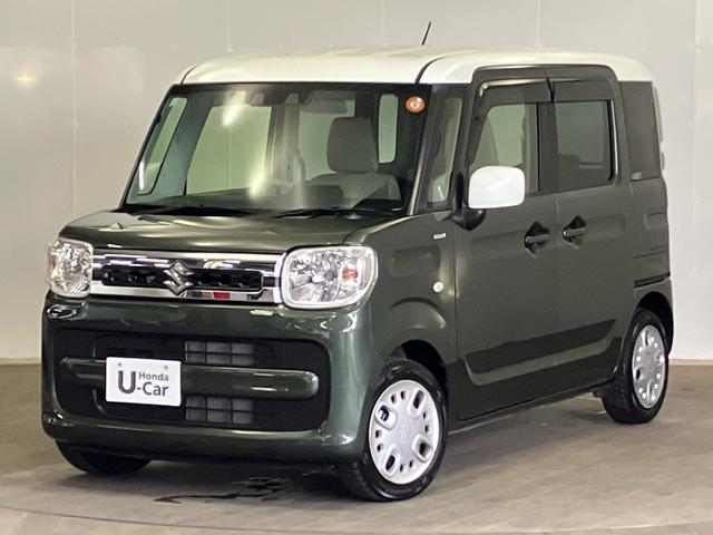 スペーシア ハイブリッドX 禁煙 ケンウッドナビ 両側電動スライドドア 追突被害軽減ブレーキ リアカメラ スマートキー シートヒーター サイドエアバック Bluetooth USB 地デジ CD/DVD レーンキープ ETC(30枚目)