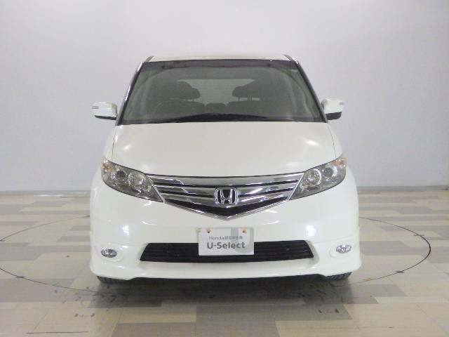 エリシオン GエアロHDDナビスペシャルパッケージ 禁煙 弊社下取り車 純正HDDナビ リアモニタ 両側電動スライドドア リアカメラ キーレスエントリーキー ミュージックサーバー CD/DVD 記録簿付き 17インチアルミ フルオートエアコン ETC(5枚目)