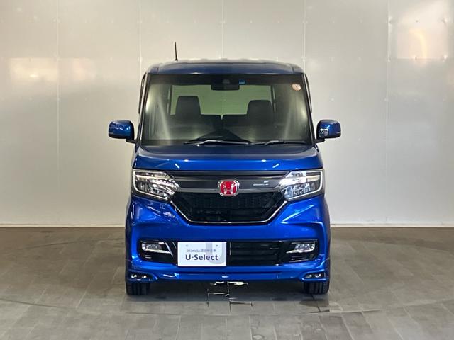 N-BOXカスタム G・EXターボホンダセンシング 純正8intナビ Rカメラ 無限フルエアロ 無限アルミ センシング 両側電動ドア スマートキー 弊社下取り車 Bluetooth USB ミュージックサーバー ETC 追突被害軽減ブレーキ ACC(6枚目)