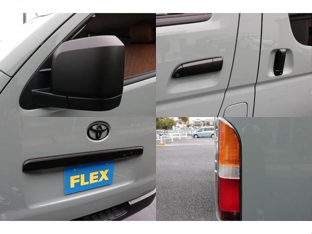 ハイエースバン ロングスーパーGL オリジナルフロントバンパーオリジナルオーバーフェンダーオリジナルLEDテールオリジナル16インチアルミオープンカントリー16インチタイヤアルパインBIG-X11インチナビビルトインETC2.0装備(11枚目)