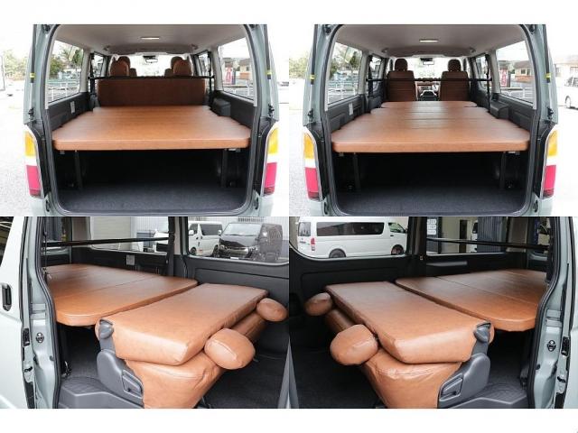 ハイエースバン ロングスーパーGL オリジナルフロントバンパーオリジナルオーバーフェンダーオリジナルLEDテールオリジナル16インチアルミオープンカントリー16インチタイヤアルパインBIG-X11インチナビビルトインETC2.0装備(19枚目)