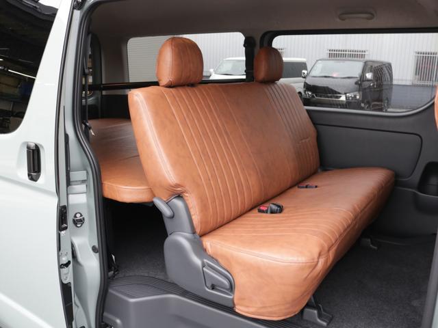 ハイエースバン ロングスーパーGL オリジナルフロントバンパーオリジナルオーバーフェンダーオリジナルLEDテールオリジナル16インチアルミオープンカントリー16インチタイヤアルパインBIG-X11インチナビビルトインETC2.0装備(23枚目)
