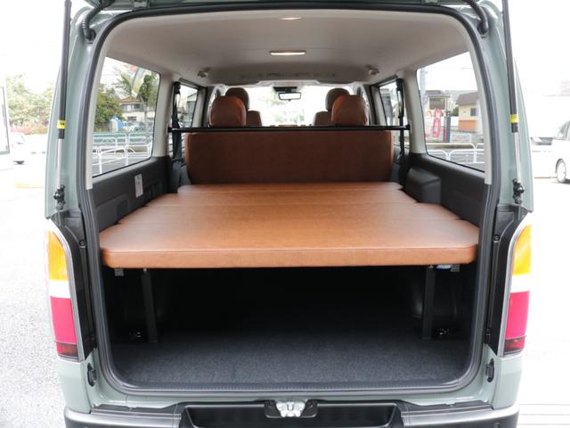 ハイエースバン ロングスーパーGL オリジナルフロントバンパーオリジナルオーバーフェンダーオリジナルLEDテールオリジナル16インチアルミオープンカントリー16インチタイヤアルパインBIG-X11インチナビビルトインETC2.0装備(25枚目)