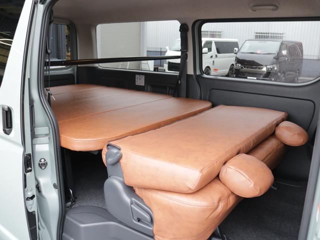 ハイエースバン ロングスーパーGL オリジナルフロントバンパーオリジナルオーバーフェンダーオリジナルLEDテールオリジナル16インチアルミオープンカントリー16インチタイヤアルパインBIG-X11インチナビビルトインETC2.0装備(27枚目)