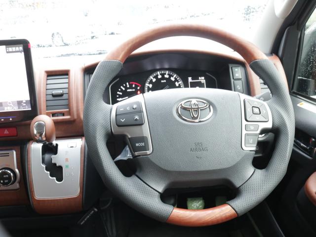 ハイエースバン ロングスーパーGL オリジナルフロントバンパーオリジナルオーバーフェンダーオリジナルLEDテールオリジナル16インチアルミオープンカントリー16インチタイヤアルパインBIG-X11インチナビビルトインETC2.0装備(30枚目)