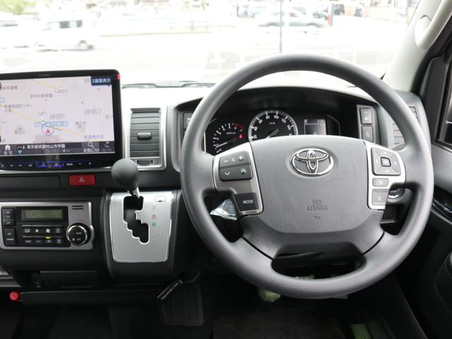 ハイエースワゴン GL Ver1シートアレンジ施工オリジナルフロントバンパーオリジナル16インチアルミオリジナルオーバーフェンダーオリジナルLEDテールライトアルパインBIG-X11インチナビ12.8フリップダウンモニター(34枚目)