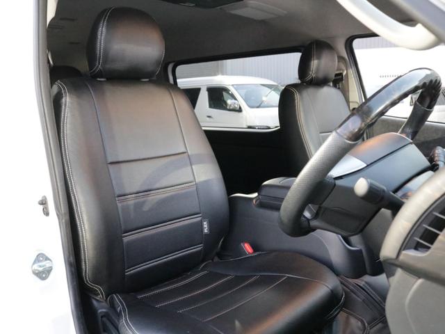 ハイエースワゴン 　Ｖｅｒ１シートアレンジ施工オリジナルフロントスポイラーオリジナルオーバーフェンダーオリジナル１７インチアルミオリジナルＬＥＤテールアルパインＢＩＧ－Ｘ１１インチナビアルパインフリップダウンモニター装備（21枚目）