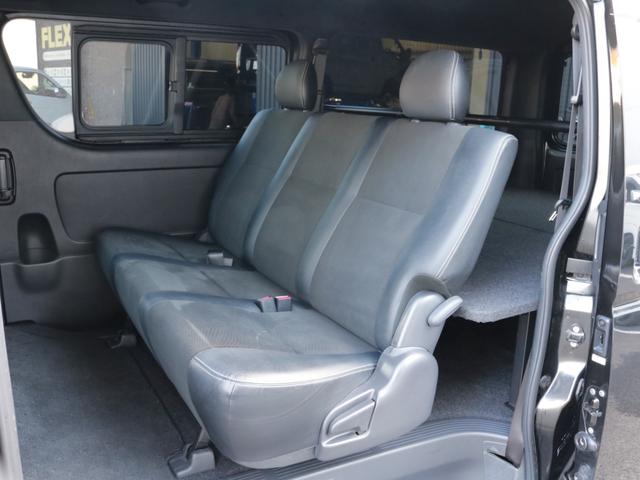 ハイエースバン オリジナルフロントスポイラー2インチローダウンオリジナルLEDテールライトオリジナル17インチアルミナスカー17インチタイヤオリジナルワークタイプベットKIT純正7インチSDナビバックカメラ装備(24枚目)