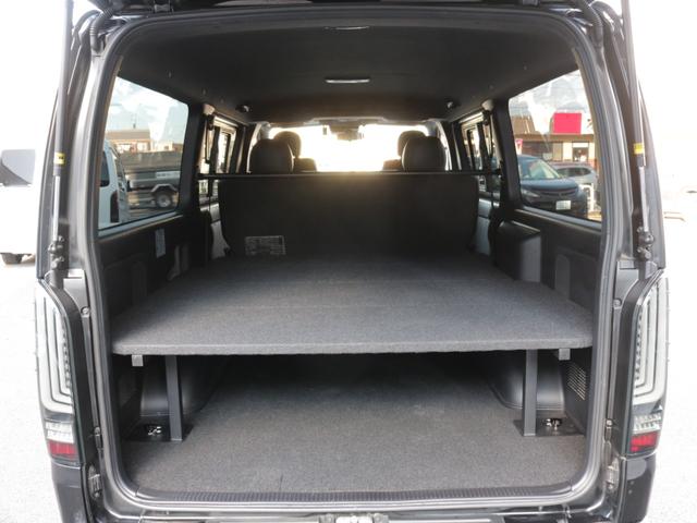 ハイエースバン オリジナルフロントスポイラー2インチローダウンオリジナルLEDテールライトオリジナル17インチアルミナスカー17インチタイヤオリジナルワークタイプベットKIT純正7インチSDナビバックカメラ装備(25枚目)