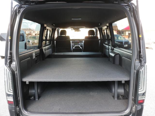 ハイエースバン オリジナルフロントスポイラー2インチローダウンオリジナルLEDテールライトオリジナル17インチアルミナスカー17インチタイヤオリジナルワークタイプベットKIT純正7インチSDナビバックカメラ装備(26枚目)