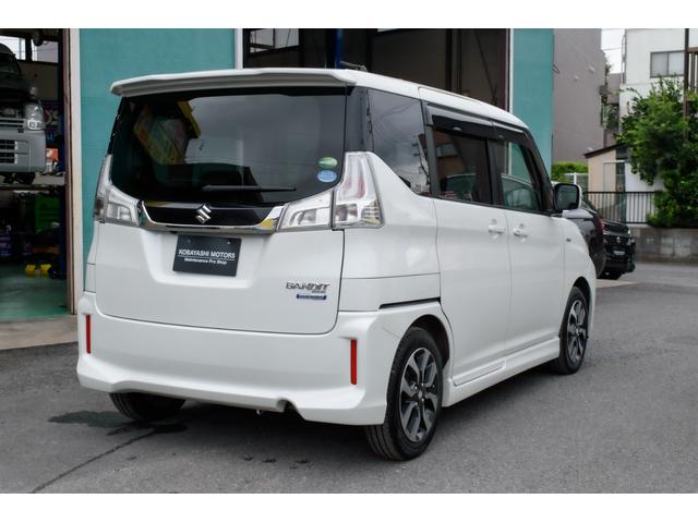 ソリオバンディット ハイブリッドMV 自社整備工場3年自社保証付 両側電動スライドドア ナビ TVフルセグ Bluetooth バックカメラ ETC LEDヘッドライト 純正アルミ シートヒーター バッテリー新品交換 エンジオイル交換(59枚目)
