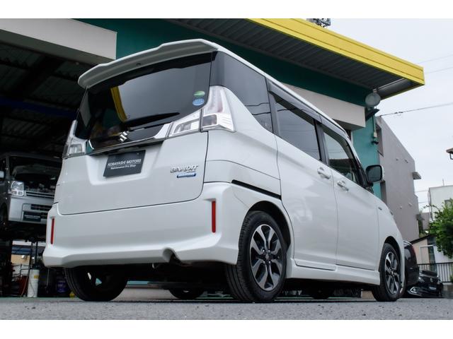 ソリオバンディット ハイブリッドMV 自社整備工場3年自社保証付 両側電動スライドドア ナビ TVフルセグ Bluetooth バックカメラ ETC LEDヘッドライト 純正アルミ シートヒーター バッテリー新品交換 エンジオイル交換(61枚目)