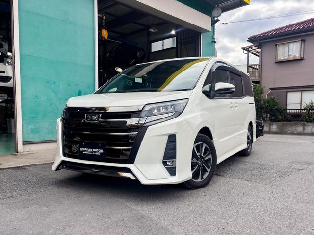 ノア Ｓｉ　自社整備工場３年自社保証付　両側電動スライドドア　後部フリップダウンモニター　衝突被害軽減ブレーキ　純正１０インチナビ　ＴＶフルセグ　ＥＴＣ　ＬＥＤヘッドライト　バッテリー新品交換　エンジオイル交換（2枚目）